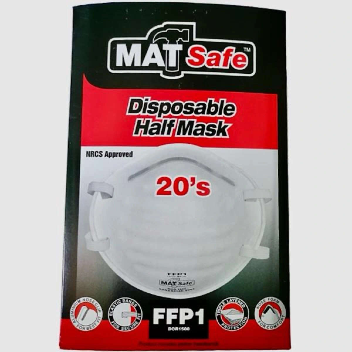 20 Pc Dust Mask Box (FFP1)